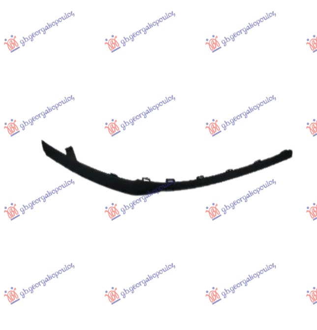 Audi a7 2018- (4ka) SPOJLER PREDNJEG BRANIKA BOCNI MAT-CRNI