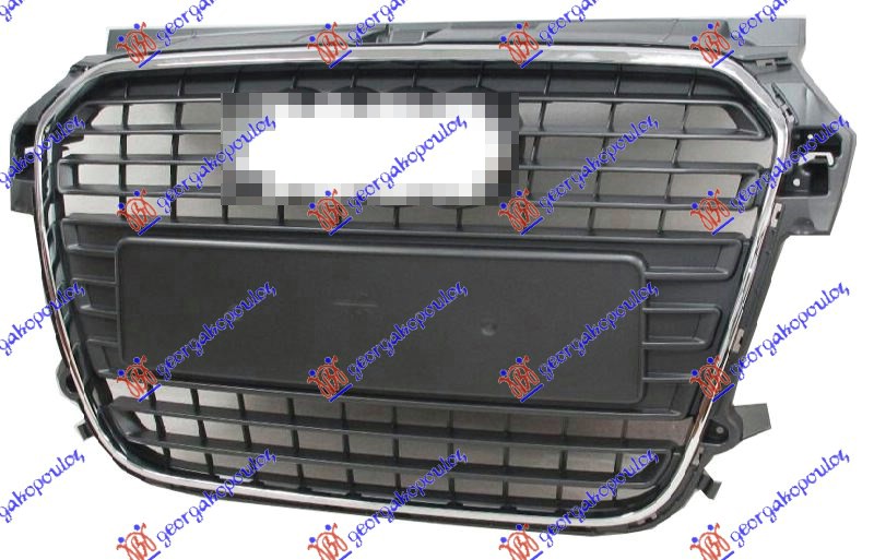 Audi a1 10-14 PVC MASKA SA HROM OKVIROM