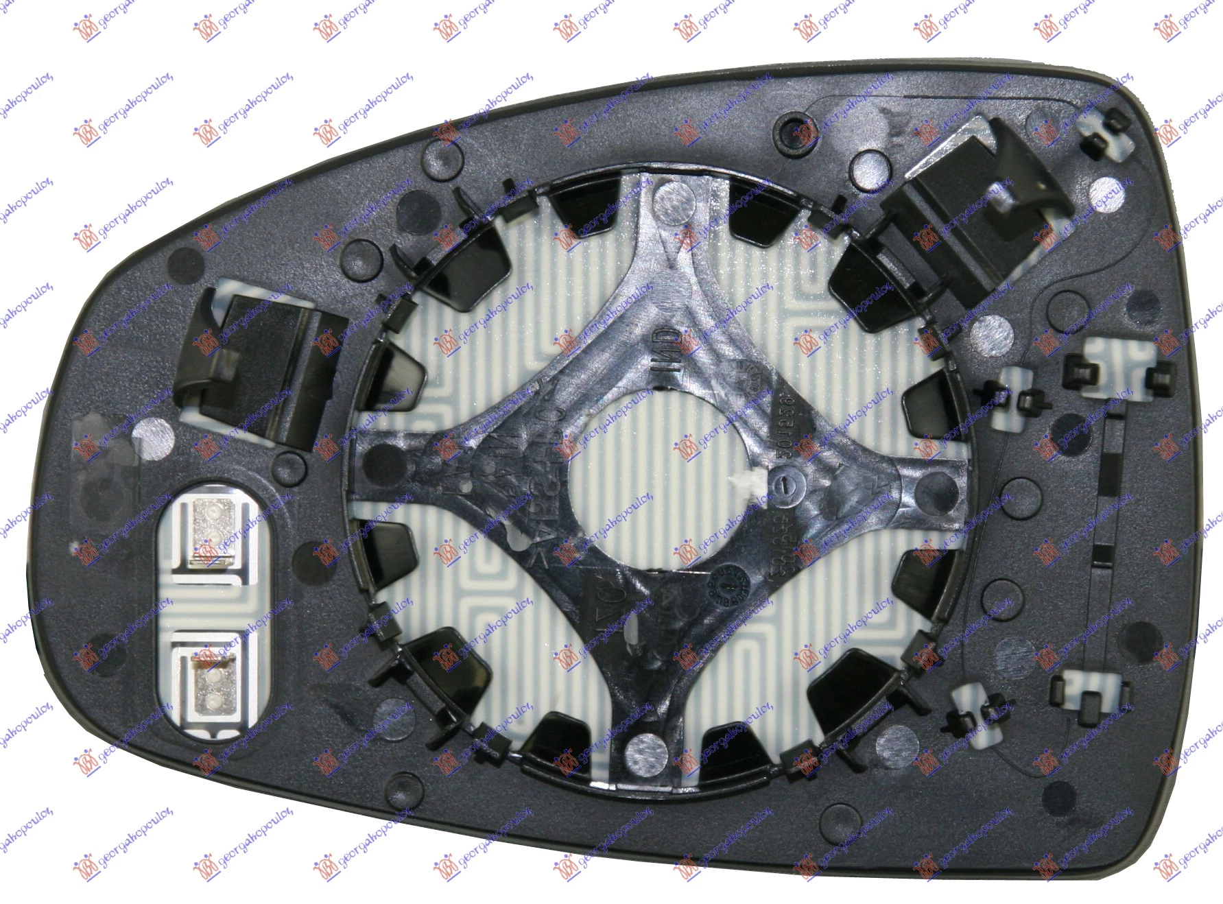 Audi a1 10-14 STAKLO RETROVIZORA SA GREJACEM (KONVEKSN