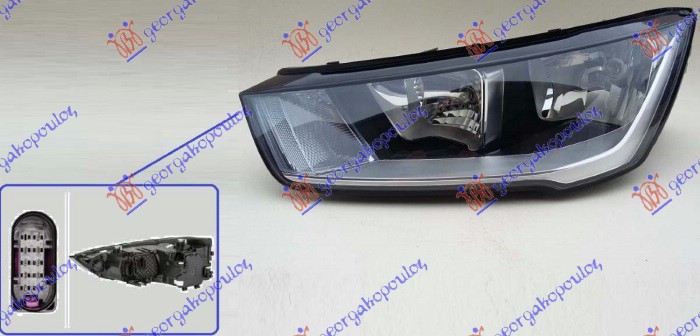 Audi a1 2014-2018 (8x1/8xk/8xa/8xf) FAR ELEKTRICNI (HELLA)
