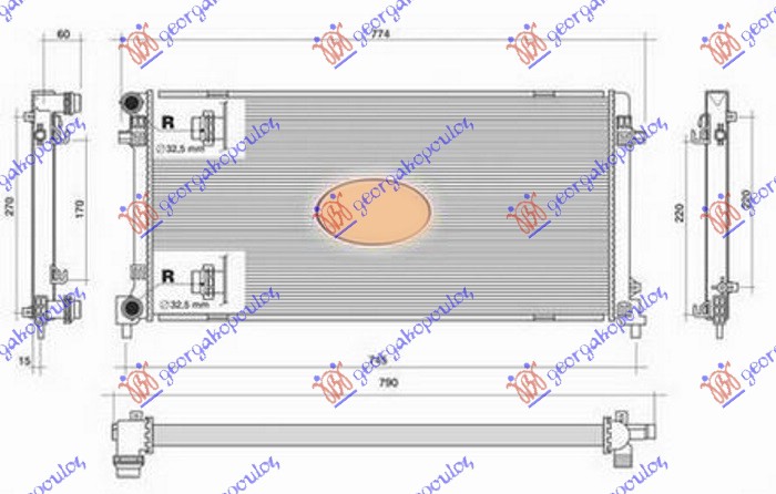 Audi a1 14-18 HLAD. MOTORA 1.6 DIZ (650x320) BEZ CEVI