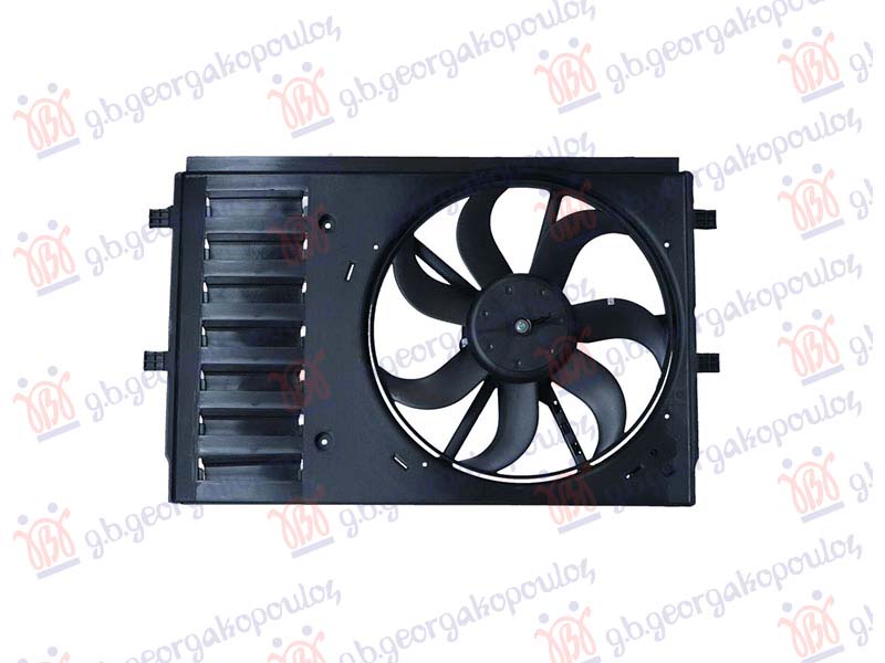 Vw polo 2009-2014 (6r1) VENTILATOR (BENZIN/DIZEL) (NRF)