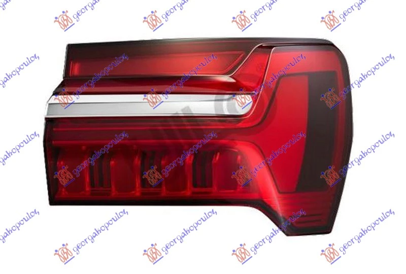 Audi a6 18- STOP LAMPA SPOLJ. LED (HROM LAJS) (ULO)