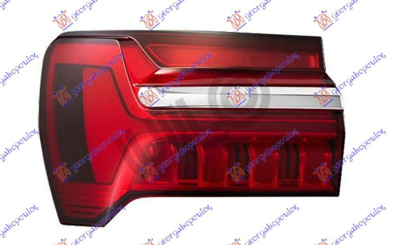 Audi a6 18- STOP LAMPA SPOLJASNJA LED (HROM LAJSNA) (ULO)