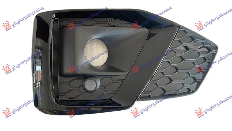 Audi a5 19- RESETKA PREDNJEG BRANIKA (CRNA LAJSNA) (SA MAGLENKOM) (PDS SENZOR) (S-LINE)