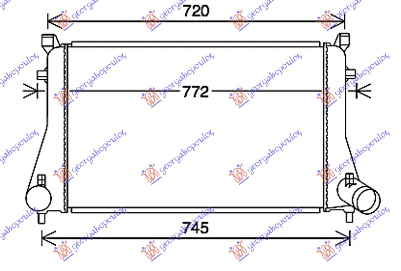 Vw tiguan allspace/xl 17-21 HLAD.INTERC.1.8/2.0 TFSi BENZIN