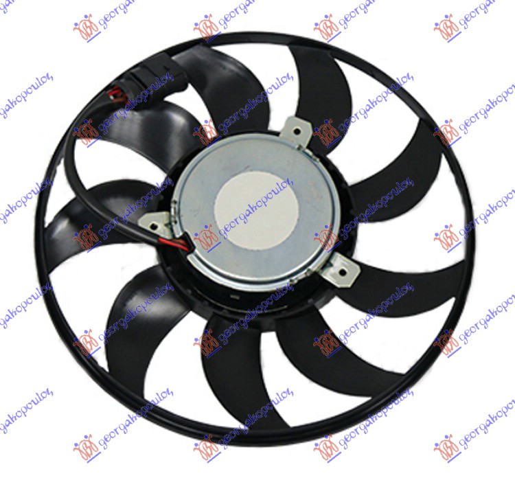 Audi a3 3d/sportback 12-16 VENTILATOR(MOTOR+VENTILATOR)(300mm)