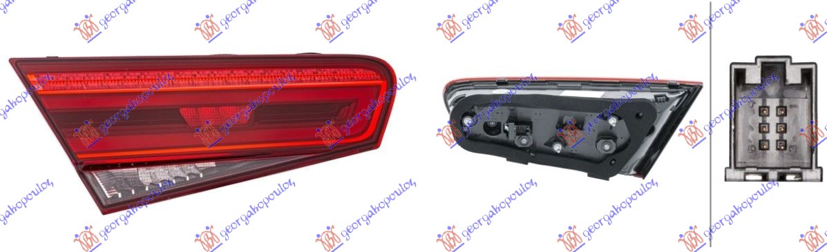 Audi a3 3d/sportback 16- STOP LAMPA SPOLJASNJA LED DYNAMIC (HELLA)