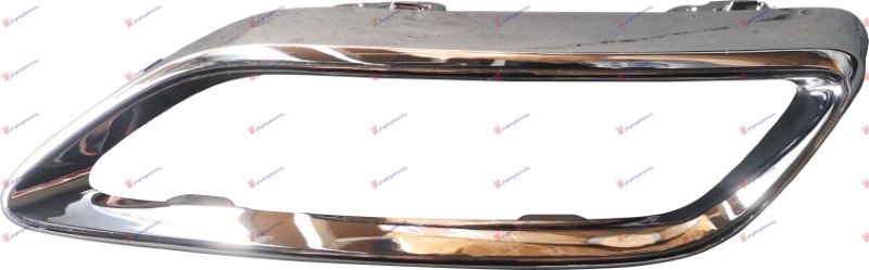 Audi a3 2020-2024 (8ys/8ym) OKVIR ZADNJEG SPOJLERA HROM (S-LINE)
