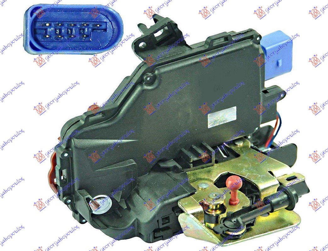 Audi a8 2002-2009 (4e2/4e8) BRAVA PREDNJIH VRATA ELEKTRICNA (9pins)