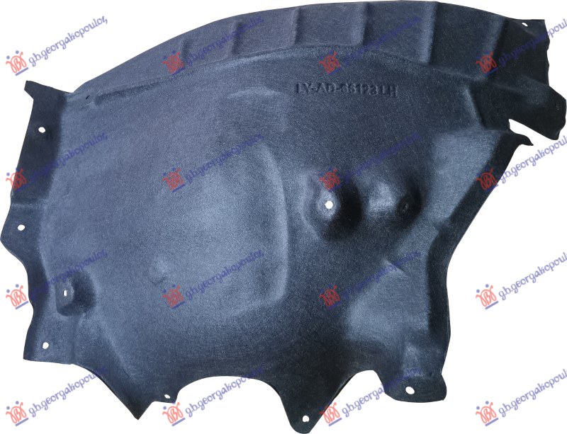 Audi q8 2018-2023 (4mn/4mt) POTKRILO PLASTICNO (ZADNJI DEO) (S-LINE/SQ8)