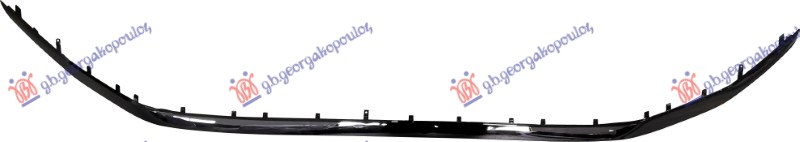 Audi q8 2018-2023 (4mn/4mt) LAJSNA PREDNJEG BRANIKA DONJA CRNA (S-LINE/SQ8)