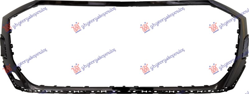 Audi q8 2018-2023 (4mn/4mt) OKVIR PVC MASKE SIVI (S-LINE/SQ8)