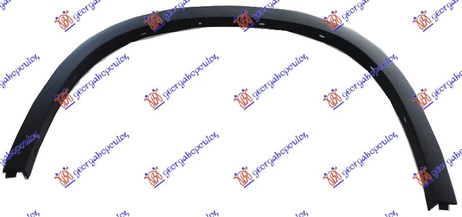 Bmw x1 (e84) 09-13 RUB PLASTICNI PREDNJEG BLATOBRANA