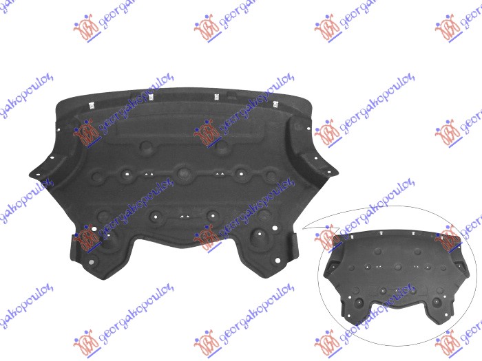 Bmw x5 (f15) 13-18 ZASTITA MOTORA PLASTICNA 2.0L 180KW