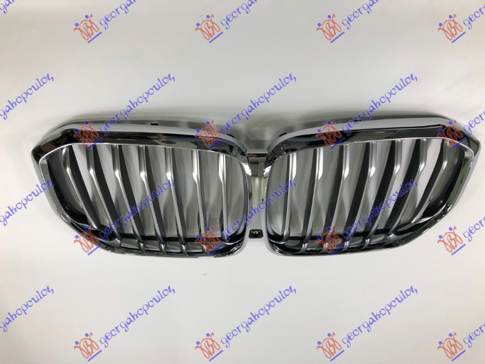 Bmw x5 (g05) 18- PVC MASKA CRNA/HROM (KAMERA)