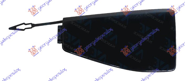 Bmw x5 2018-2023 (g05) POKLOPAC KUKE PREDNJEG BRANIKA SJAJ-CRNI (M-SPORT & M50)