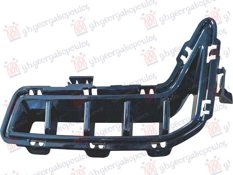 Bmw x5 2023- (g05n) RESETKA PREDNJEG BRANIKA (USMERIVAC VAZDUHA) CRNA (M-SPORT)