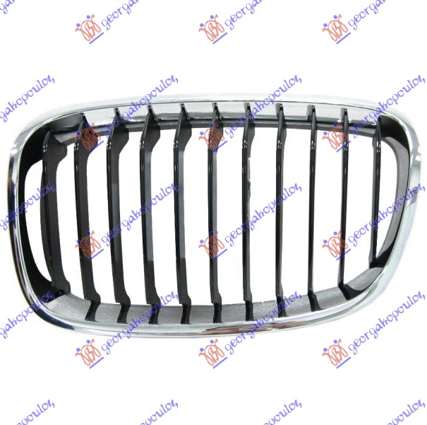 Bmw series 1 3/5d 2011-2015 (f21/f20) PVC MASKA HROM/CRNA