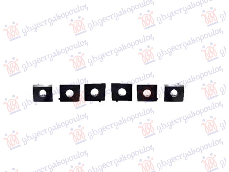 Bmw series 1 2019-2024 (f40) NOSAC PARKING SENZORA ZADNJEG BRANIKA (SET 6 KOM) (M-SPORT)