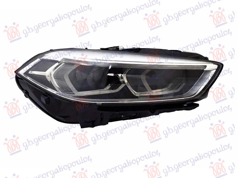 Bmw series 1 2019-2024 (f40) FAR ELEKTRICNI Bi-LED SA LED DNEVNIM SVETLOM (SA MOTOROM) (TYC)