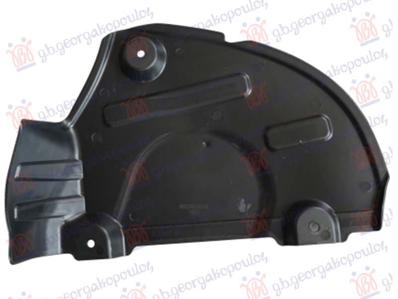 Bmw x3 2014-2017 (f25) ZASTITA PODA (ZADNJI DEO) PLASTICNA (BEZ ŽABICA)