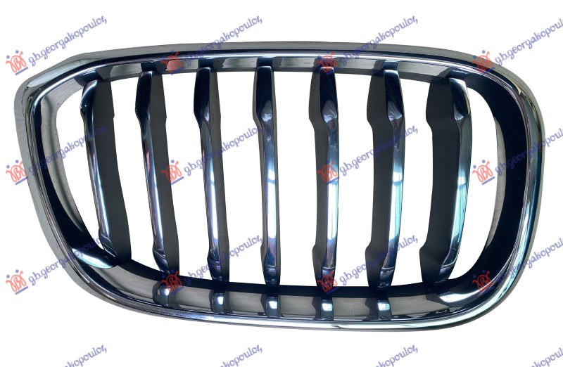 Bmw x4 2018-2022 (g02) PVC MASKA HROM/HROM/HROM (LUXURY LINE)