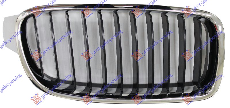 Bmw series 3 (f30/f31) sdn/s.w. 14- PVC MASKA HROM/CRNA