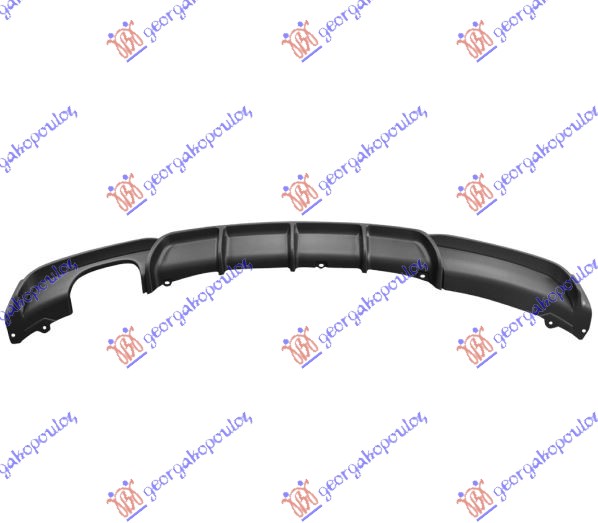Bmw series 3 sdn/s.w. 2012-2014 (f30/f31) SPOJLER ZADNJEG BRANIKA (1 OTVOR ZA 1 CEV AUSPUHA) (M-STYLE)