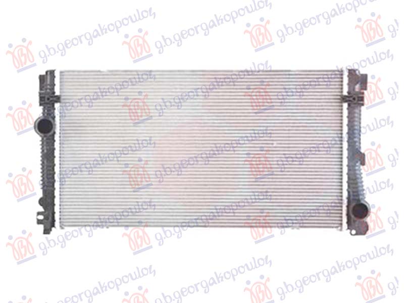Bmw series 4 coupe 2020- (g22) HLADNJAK MOTORA 2.0/3.0 BENZIN/HIBRID (612x340) (NRF)