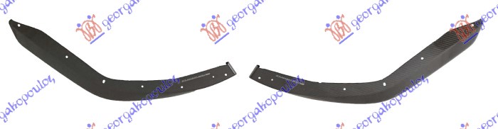 Bmw series 3 (g20/g21) sdn/s.w. 18-22 SPOJLER PREDNJEG BRANIKA (M-PERFROMANCE) (SET)