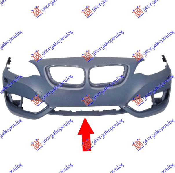 Bmw series 2 coupe/cabrio 2014-2019 (f22/f23) PREDNJI BRANIK PM (PRSKALICE) (4 PDC SENZORI) (SPORT-LINE)