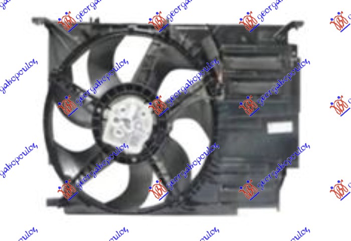 Bmw series 2 (f45/f46) active/gran tourer 14-17 VENTILATOR KOMPL. 2.0 BENZIN 2.0 DIZEL