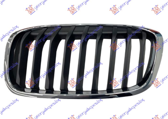 Bmw series 2 (f45/f46) active/gran tourer 17-21 PVC MASKA HROM/CRNA (BASIC)