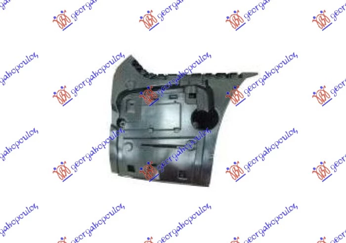 Bmw series 7 (f01/02) 12-15 NOSAC ZADNJEG BRANIKA BOCNI PLASTICNI