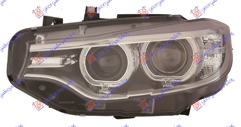Bmw series 4 coupe/cab. 2014-2020 (f32/f36/f33) FAR Bi-XENON SA LED DNEVNIM SVETLOM (DEPO)
