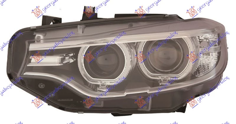 Bmw series 4 (f32/36/33/)coupe/gr.coupe/cabrio 14- FAR Bi-XENON SA LED DNEV. SVETLOM (DEPO)