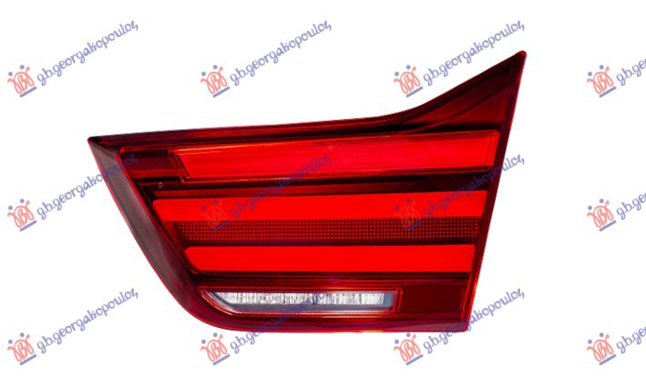 Bmw series 4 (f32/36/33/) coupe/gran coupe/cab 14 STOP LAMPA UNUTRASNJA LED (BLACK-LINE) (M4 COUPE) 17- (ULO)