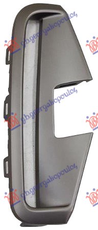 Bmw series 4 coupe 2020- (g22) LAJSNA RESETKE PREDNJEG BRANIKA SIVA (M-SPORT)