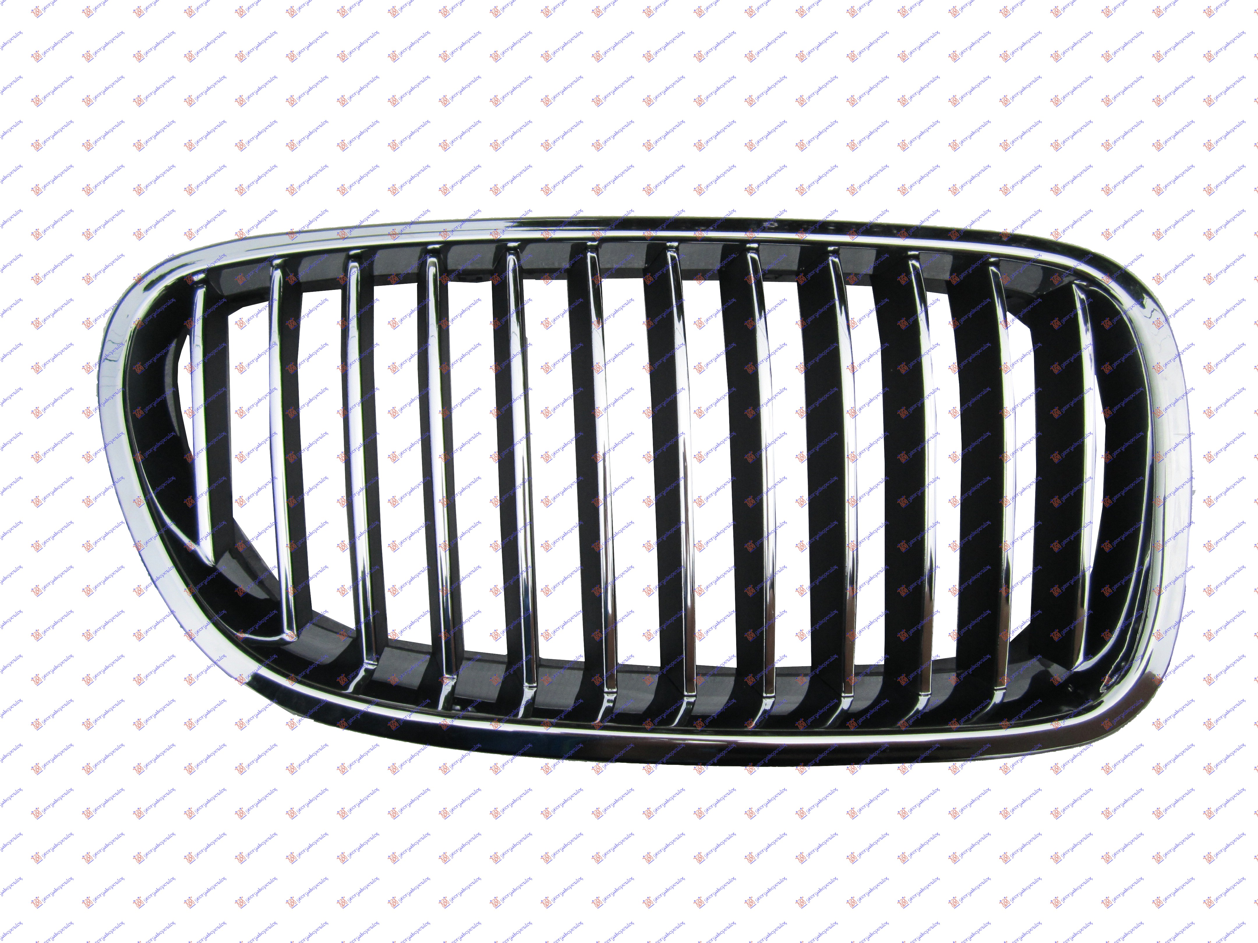 Bmw series 5 (f10/11) 10-13 PVC MASKA HROM/HROM-CRNA