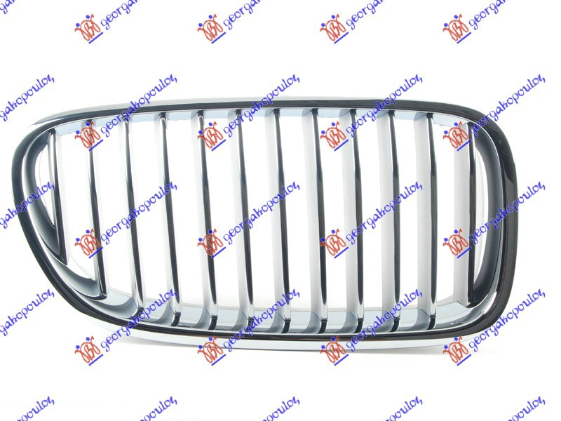 Bmw series 5 (f10/11) 10-13 PVC MASKA HROM/HROM-SREBRNA