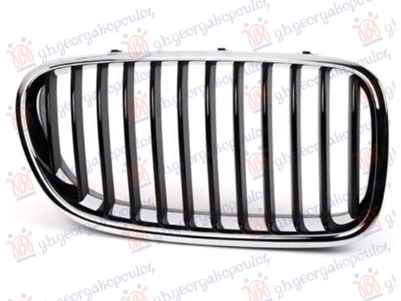 Bmw series 5 2013-2016 (f10/f11) PVC MASKA HROM/CRNA (M5)
