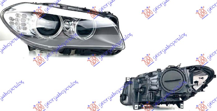 Bmw series 5 (f10/11) 10-13 FAR Bi-XENON SA LED DNEV. SVETLOM (TYC)