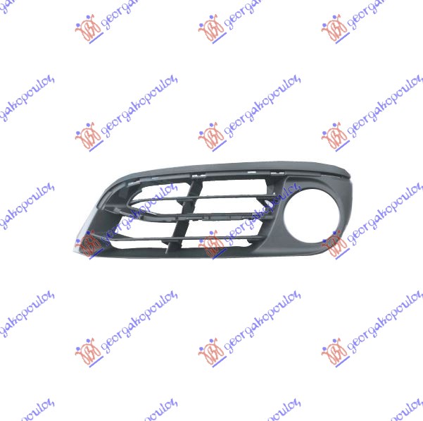 Bmw series 5 2013-2016 (f10/f11) RESETKA PREDNJEG BRANIKA (OTVORENA) (SA MAGLENKOM) (MODERN/LUXURY)