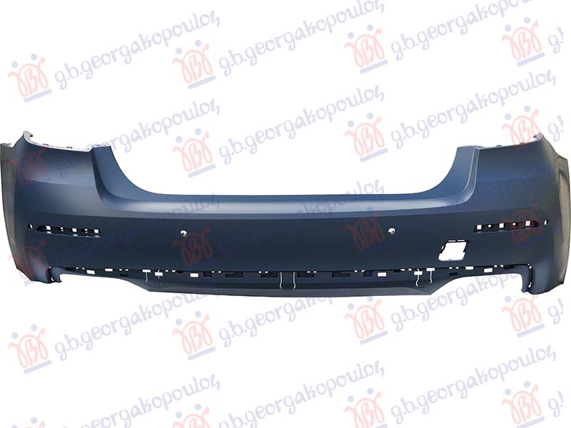 Bmw series 5 2020-2024 (g30/g31/f90) ZADNJI BRANIK PM (sa rupama za 4 parking senzora)