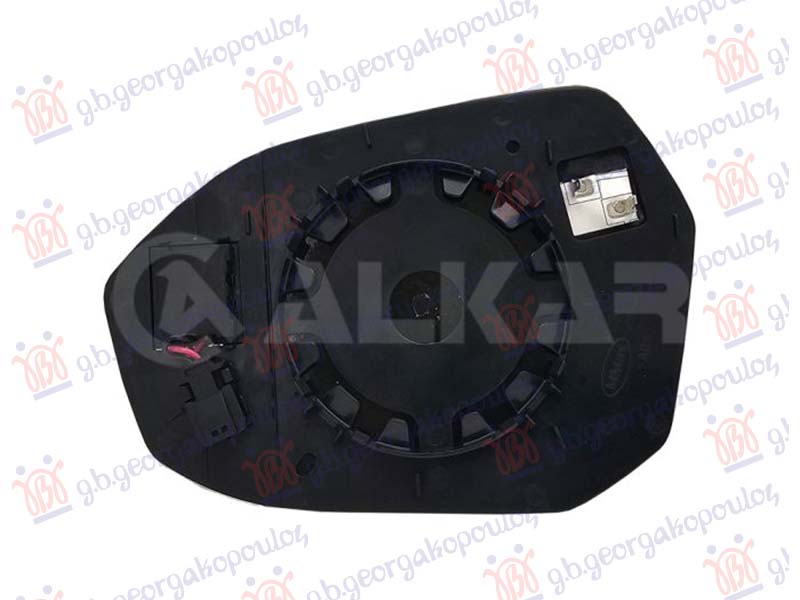 Bmw series 5 2024- (g60/g61) STAKLO RETROVIZORA SA GREJACEM (MRTAV UGAO) (4 PIN) (ASFERICNO)