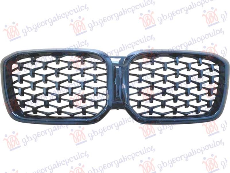 Bmw x4 2022- (g02) PVC MASKA CRNA (MREZA) (M-SPORT)