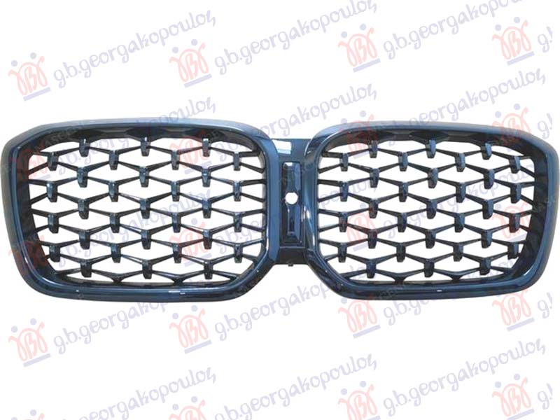 Bmw x4 2022- (g02) PVC MASKA CRNA (MREZA) (KAMERA) (M-SPORT)