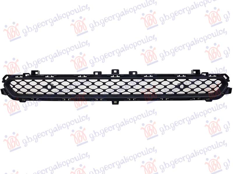 Jeep compass 2022-2025 (mp/m6/mv/m7) CENTRALNA RESETKA GORNJA CRNA (2 PDC SENZORA) (TRAILHAWK)