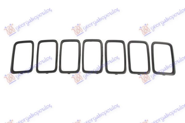 Jeep grand cherokee 17-21 PVC MASKA CRNA (SRT) (SET 7 DELOVA)